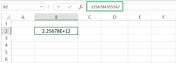 6 Number exceeding 11 number of digits
