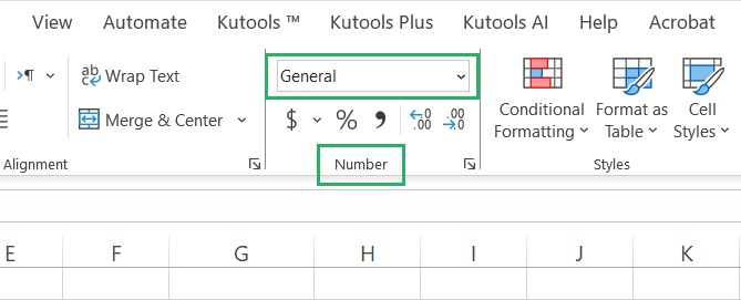 7 Number formats