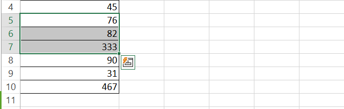 Convert to text for multiple cells