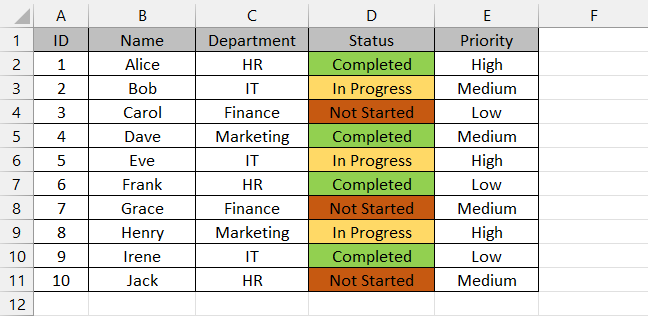 Sample data for Find feature