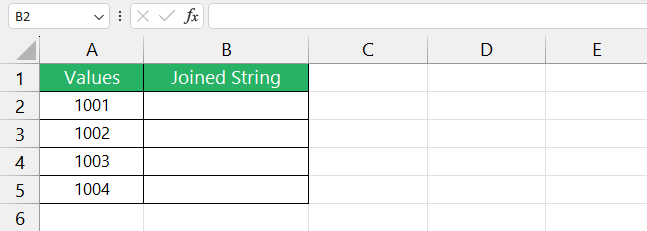 Sample data set