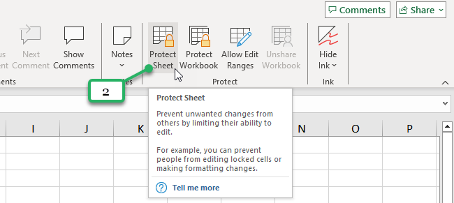 Protect sheet