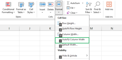 How to Expand All Columns in Excel At Once (Easy) - Spreadsheeto