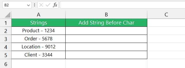 Sample data set