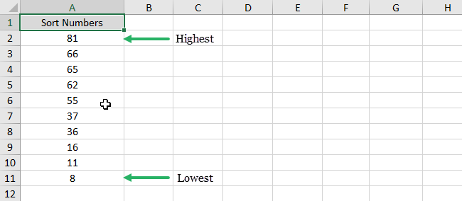 image 6 sort z to a