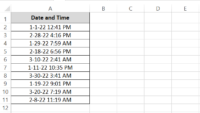 How to Separate Date and Time in Excel (Example) - Spreadsheeto