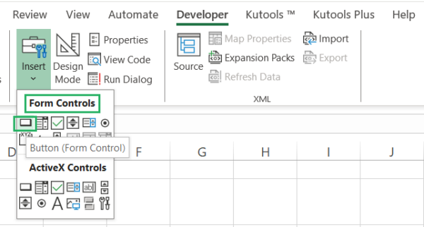 How to Insert a Button in Excel (That Looks Awesome) - Spreadsheeto