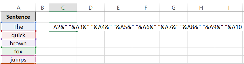 ampersand formula