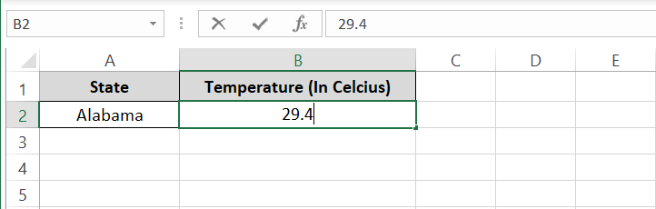 Activating the cell in Excel worksheet