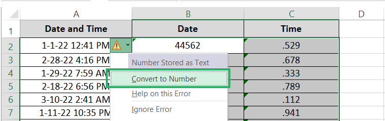 20 Convert to Number