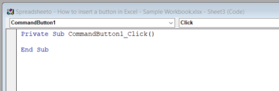 How to Insert a Button in Excel (That Looks Awesome) - Spreadsheeto