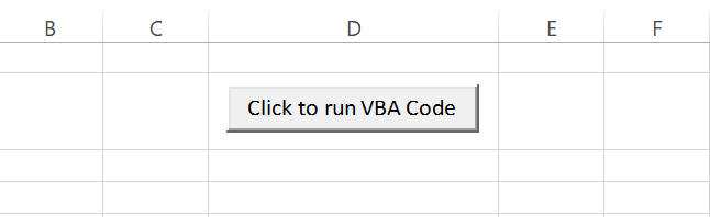 ActiveX button created on a sheet