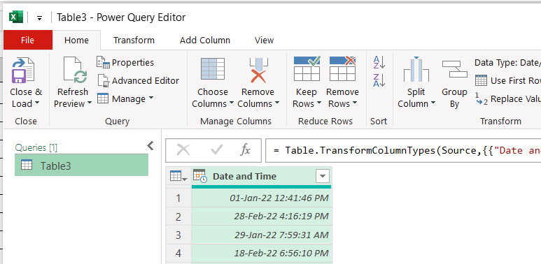 28 Power Query Editor launched