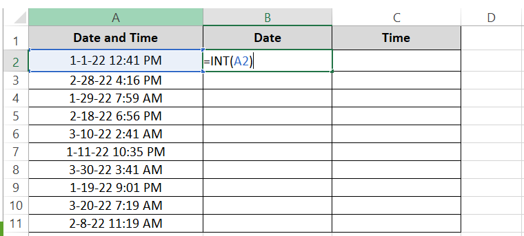 5 Writing the INT function