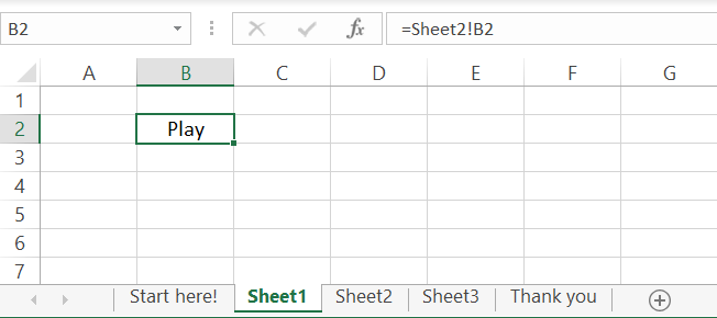 Changes updated in Sheet1