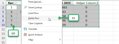 How to Delete Every Other Row in Excel (Fast & Easy) - Spreadsheeto