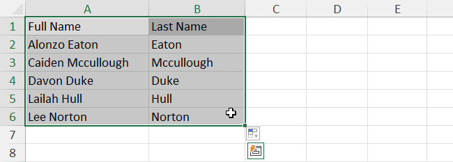 select data set