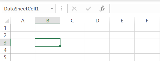 Setting cell’s name
