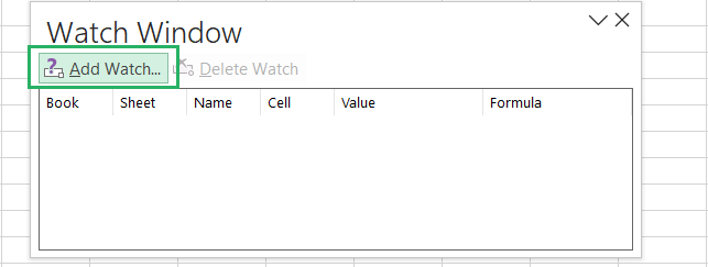Watch Window