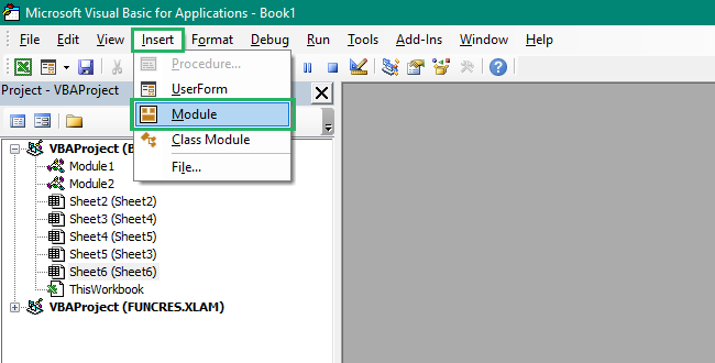 Click on the Insert tab from the window