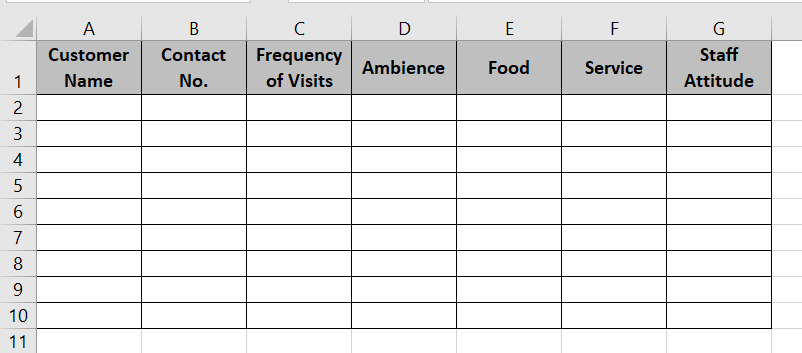 populating columns with information sought