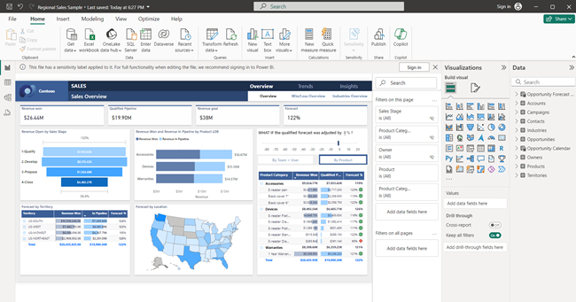 2 Power BI Desktop version