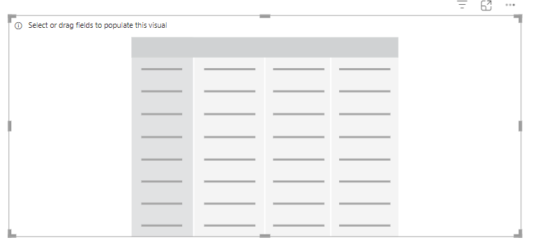 3 blank matrix visual