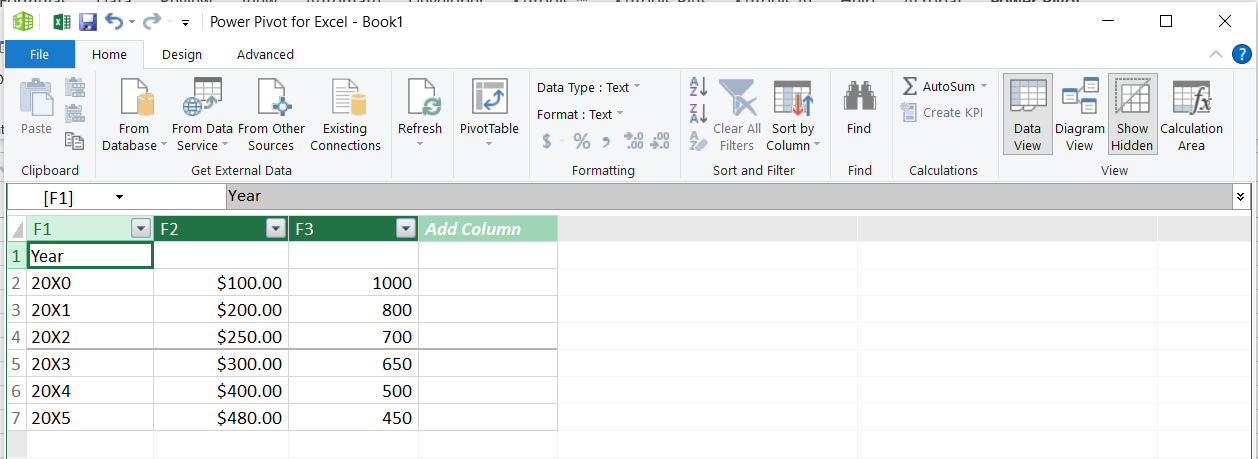 Power Pivot in Excel