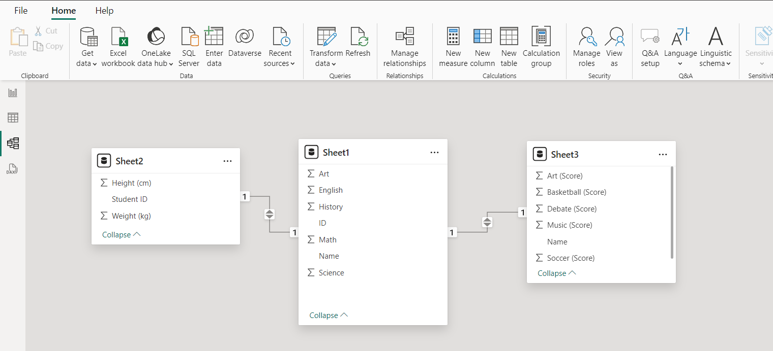 Data relationships in Power BI