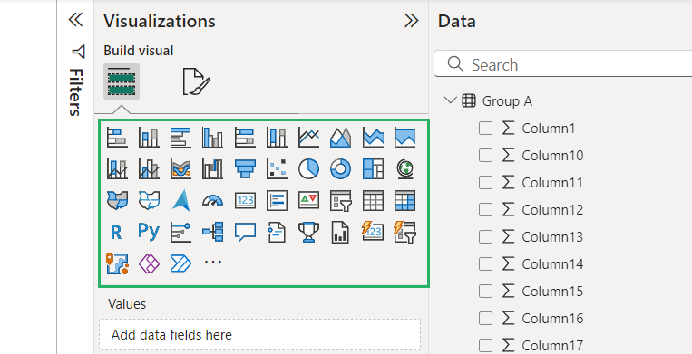 Power BI data visualization