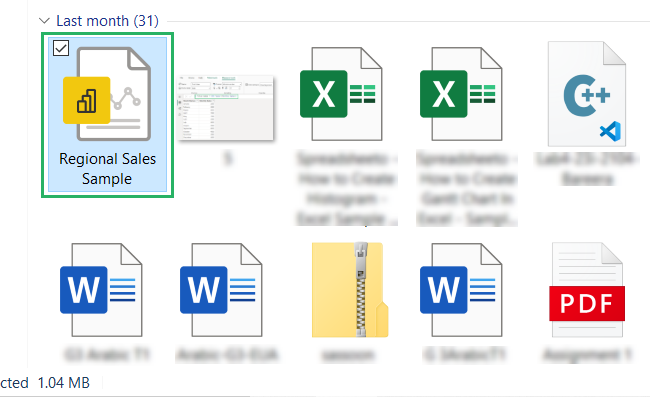 image 2 Select report server on-premises in Power BI pro or Power apps with metrics report page