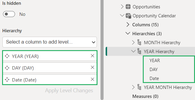 Remove date hierarchy from 