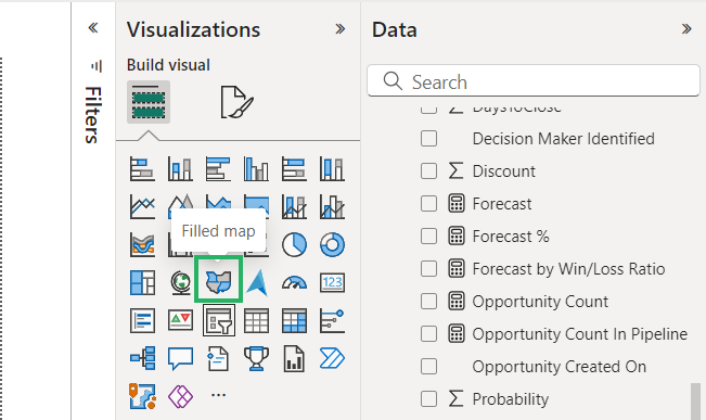 13 Filled map icon