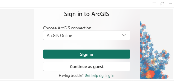 20 ArcGIS Sign-in