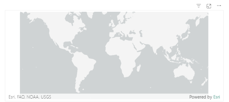 21 empty ArcGIS map