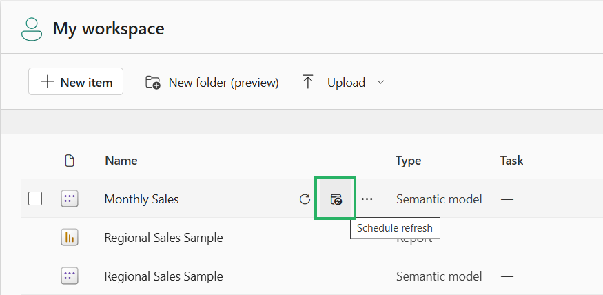 Schedule Refresh for Power BI Report