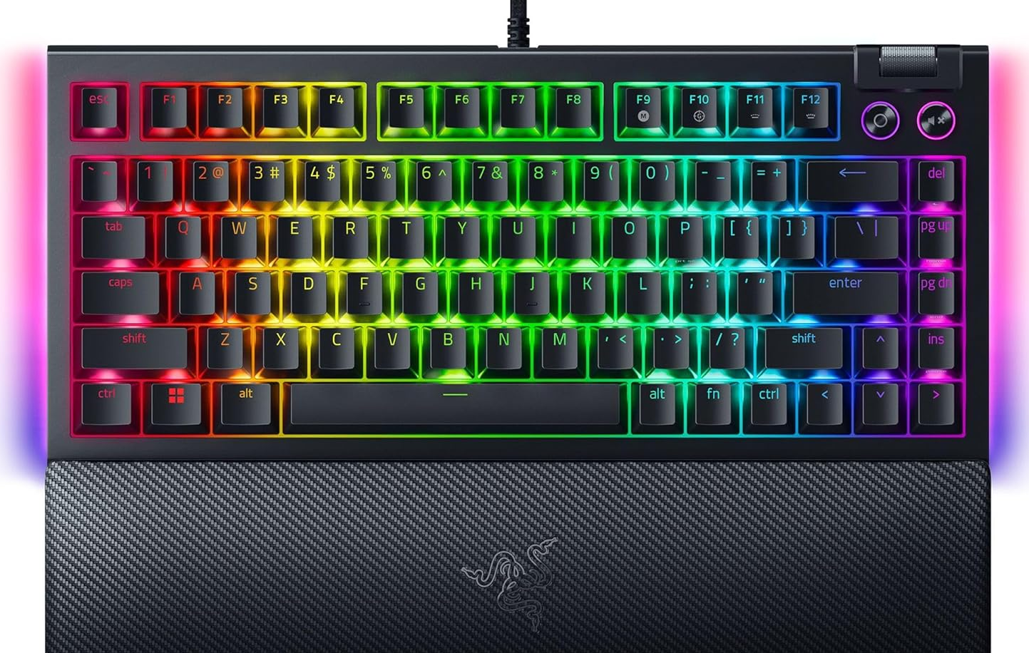 Good position of arrow keys, spacebar, page up, page down & excel keyboard shortcuts