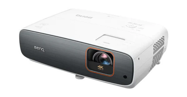 High-quality video projector screen with 4K pixels